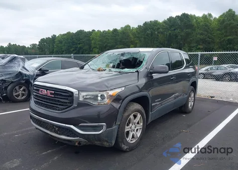 2017 GMC Acadia Sle-1 из США, поврежденный, VIN 1GKKNKLA4HZ188091